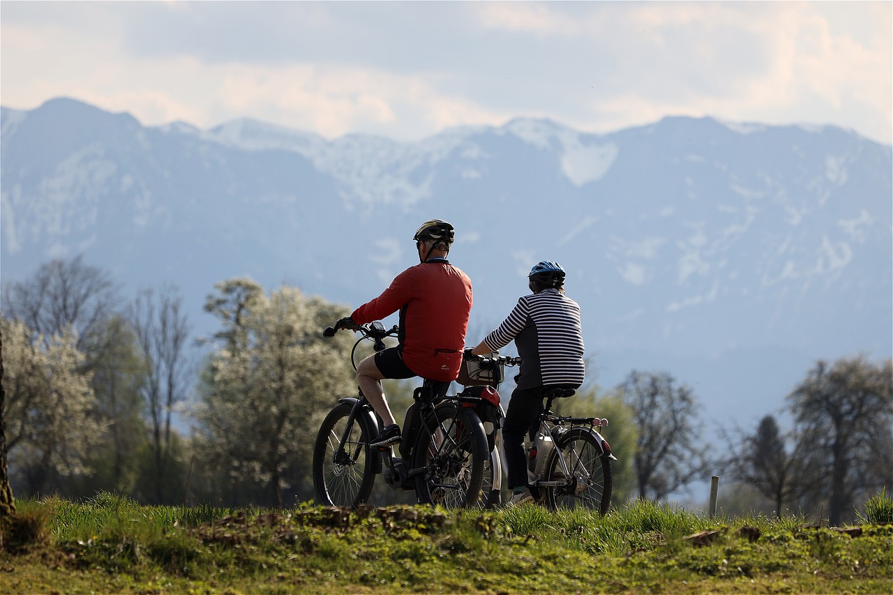 E Bike FahrerInnen 